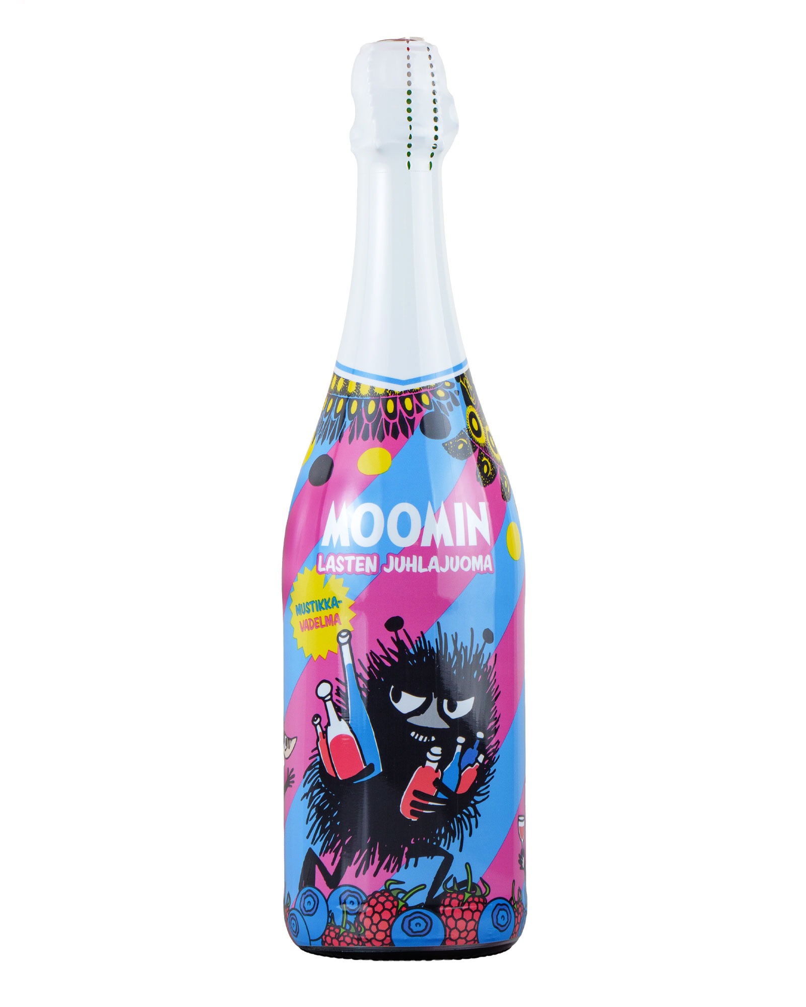 MOOMIN blåbär-hallon festdryck för barn 75 cl - Bild 2