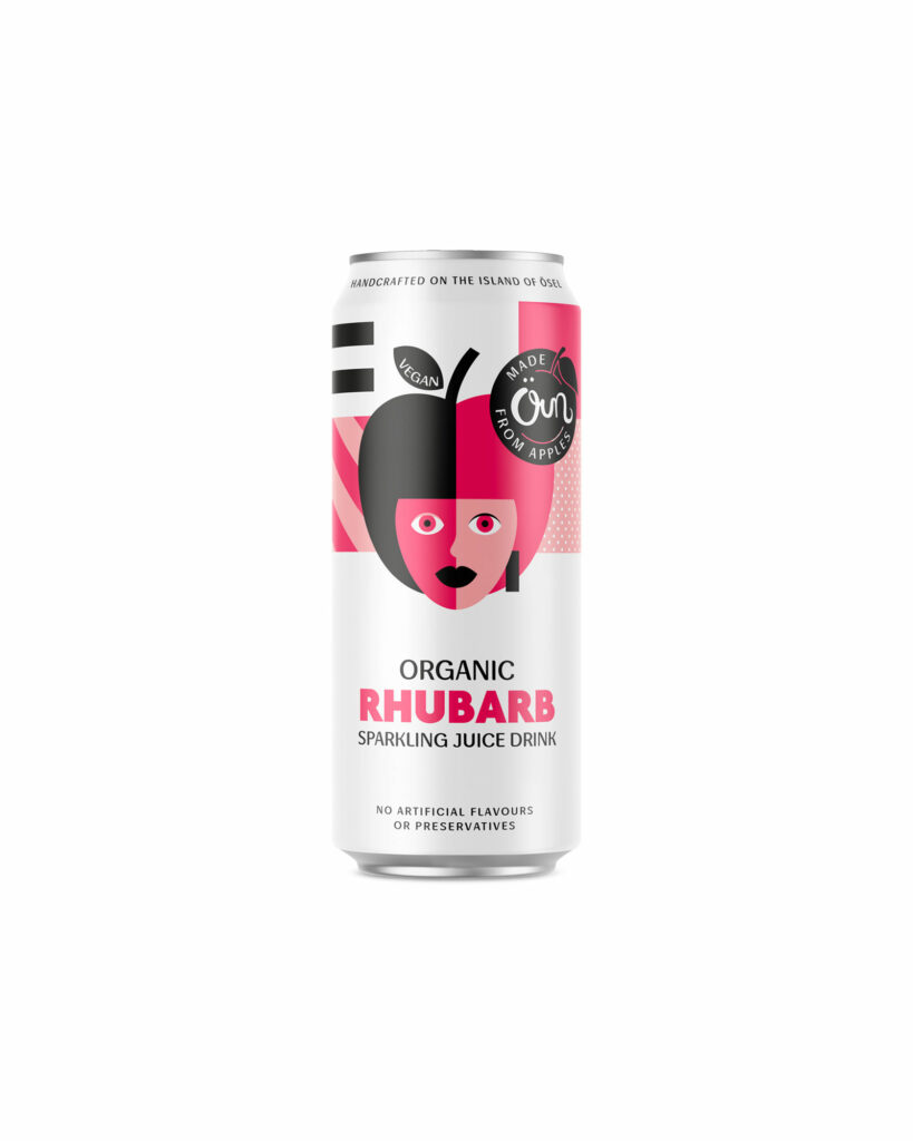 ÖUN Rhubarb sparkling drink | Organic